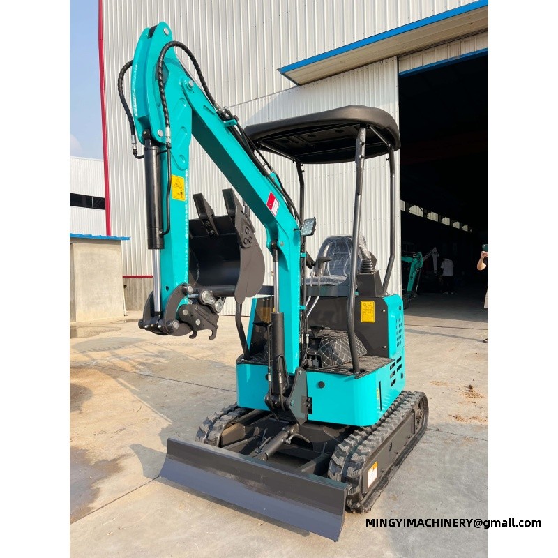 diesel powered mini excavator