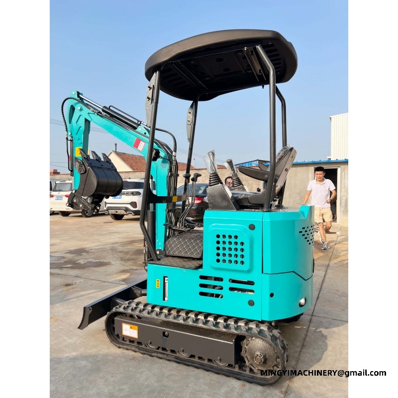 diesel powered mini excavator