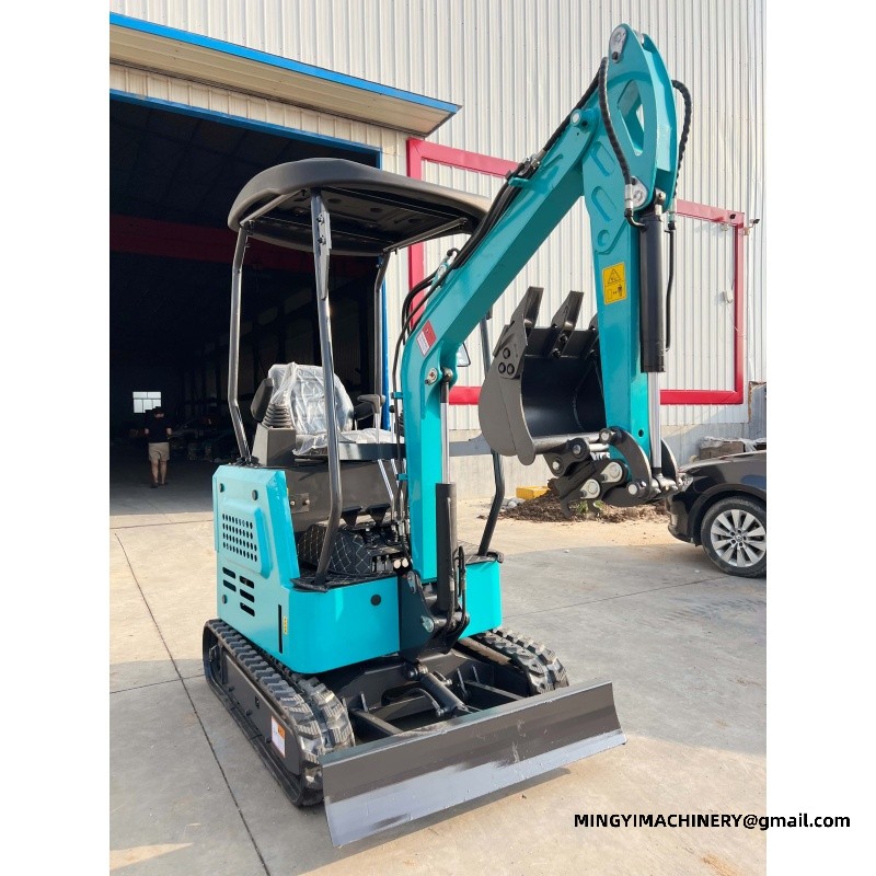 diesel powered mini excavator