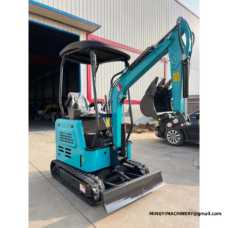 diesel powered mini excavator