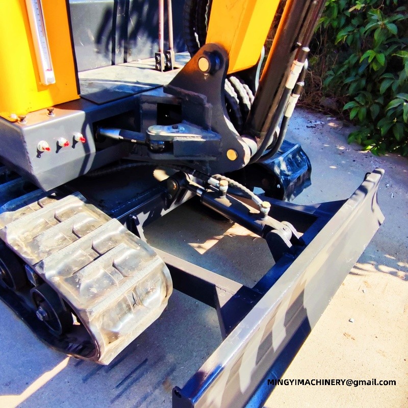 mini excavator with canopy