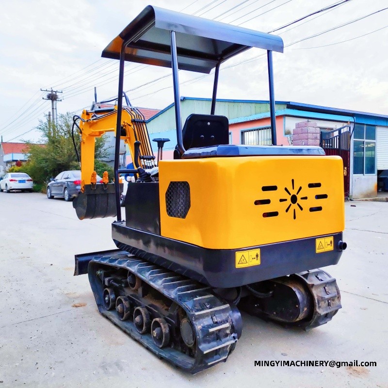 mini excavator with cabin