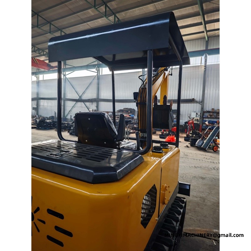 mini excavator with cabin