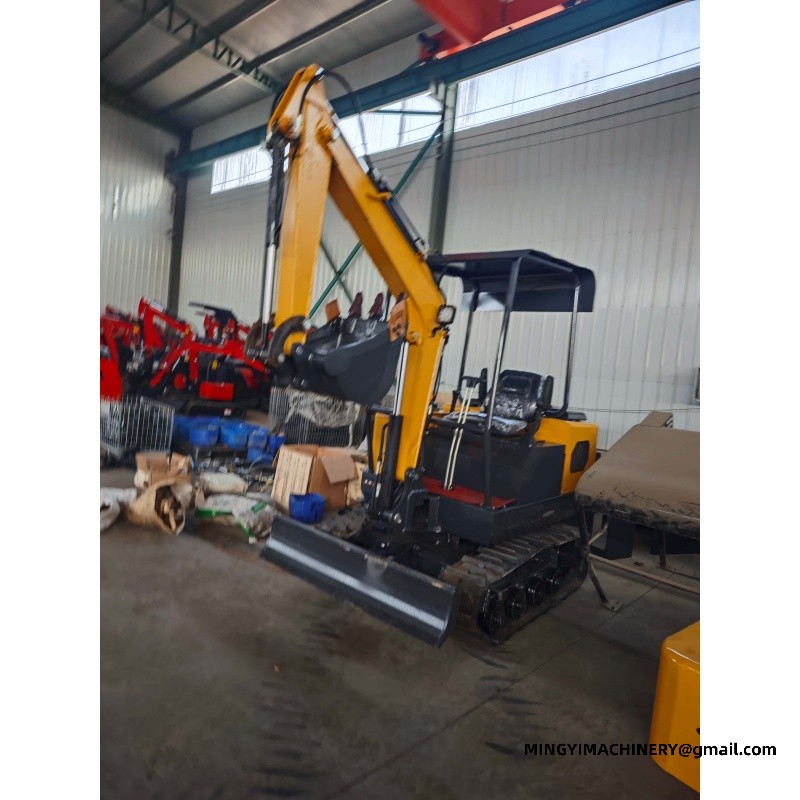 mini excavator with cabin