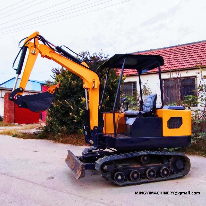 zero tail swing mini excavator