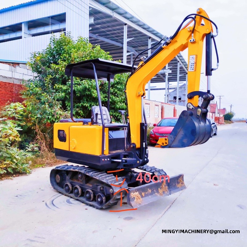 zero tail swing mini excavator