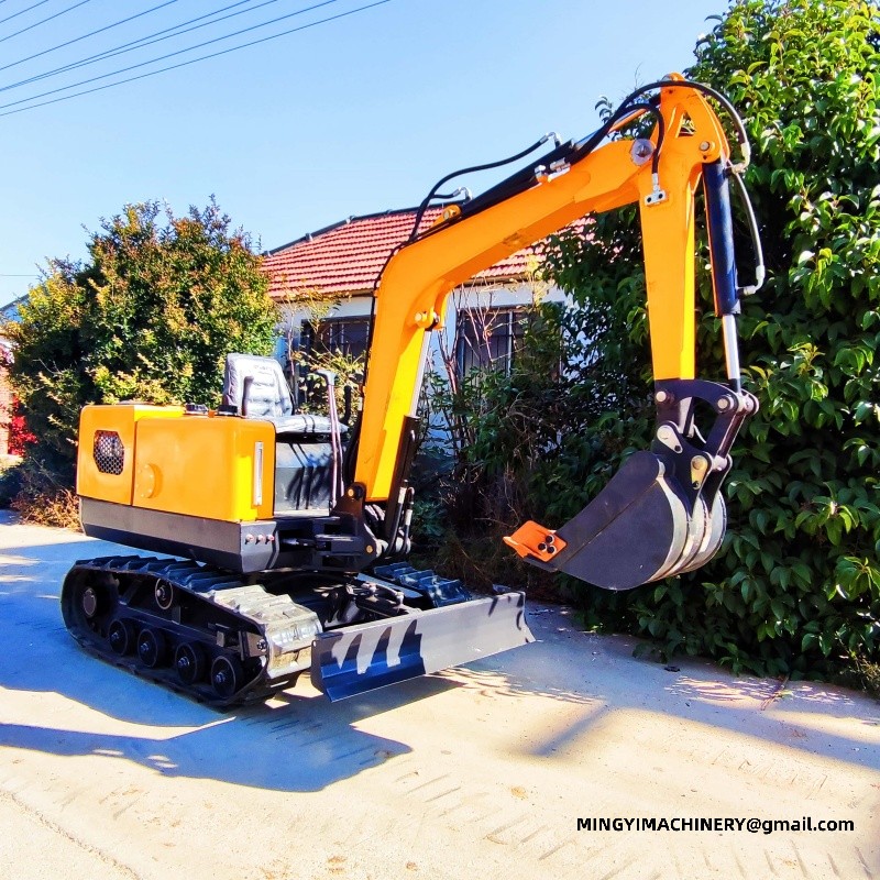 zero tail swing mini excavator