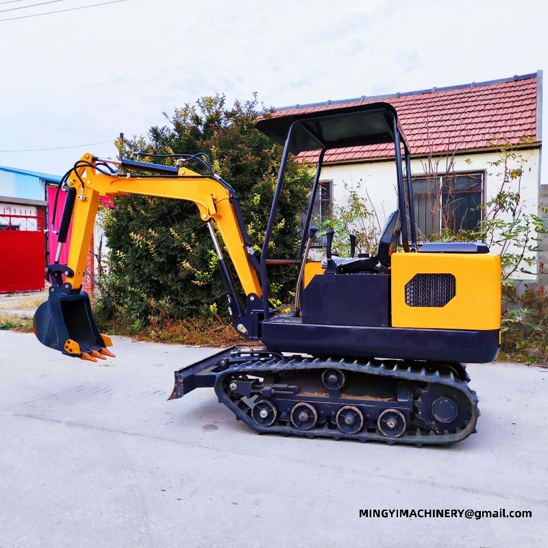 zero tail swing mini excavator
