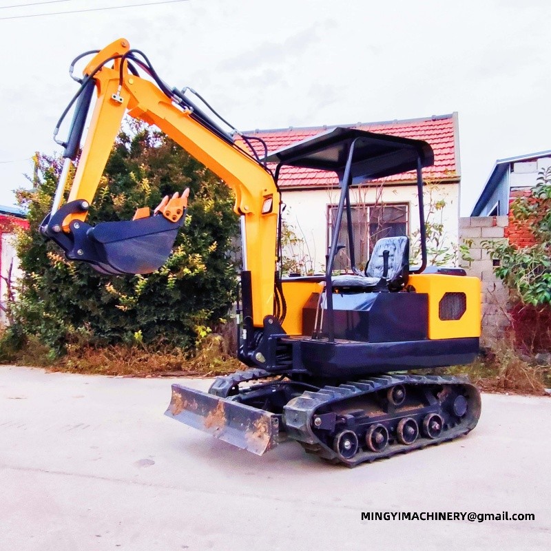 zero tail swing mini excavator