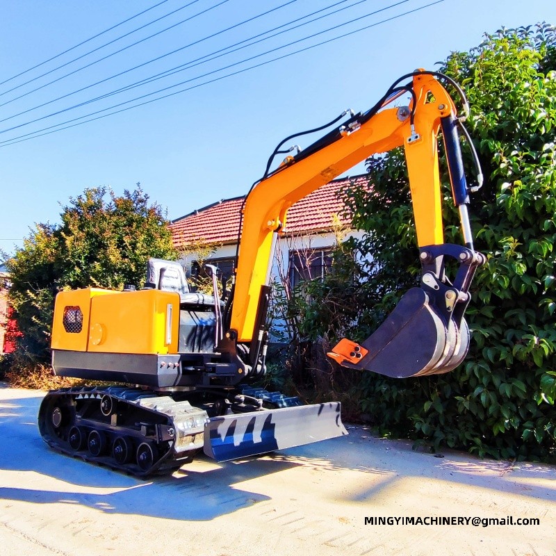 mini excavator for landscaping