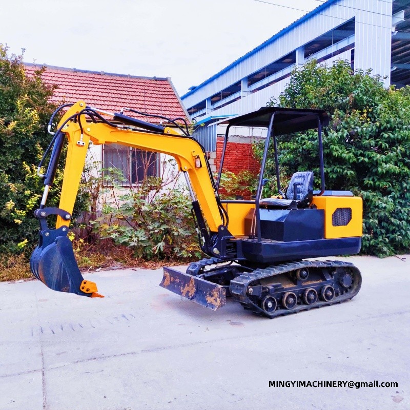 mini excavator for landscaping