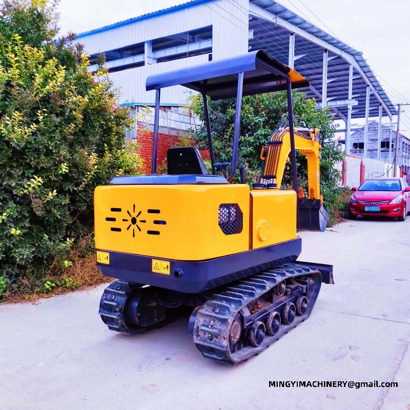 mini excavator for landscaping