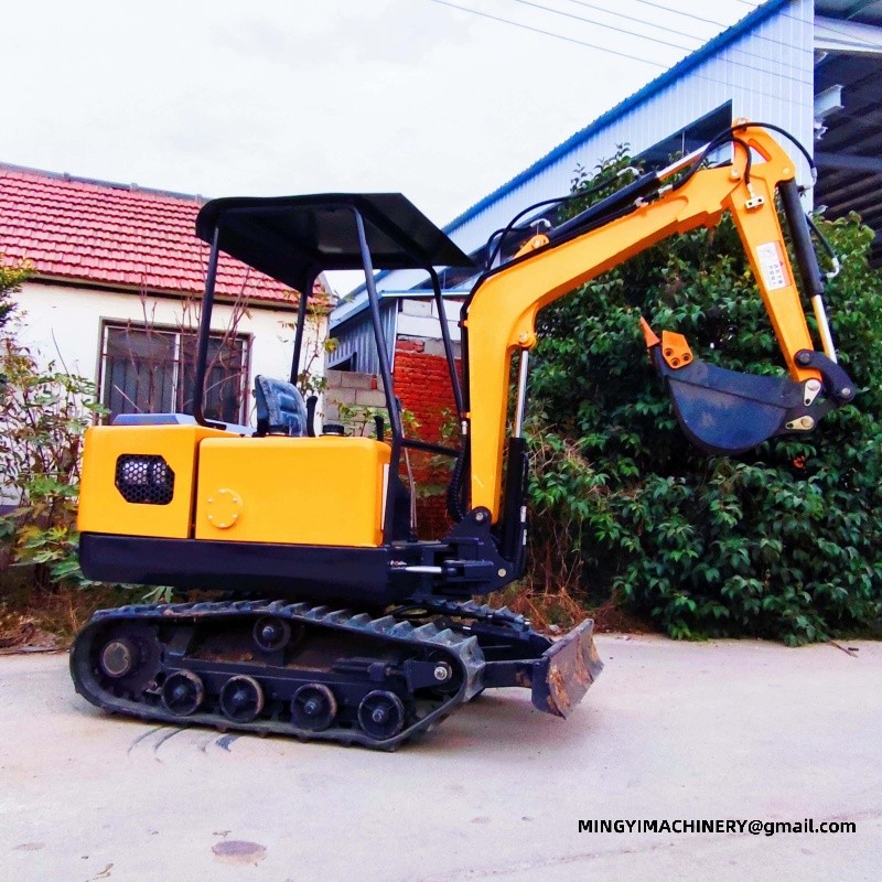 mini excavator for landscaping