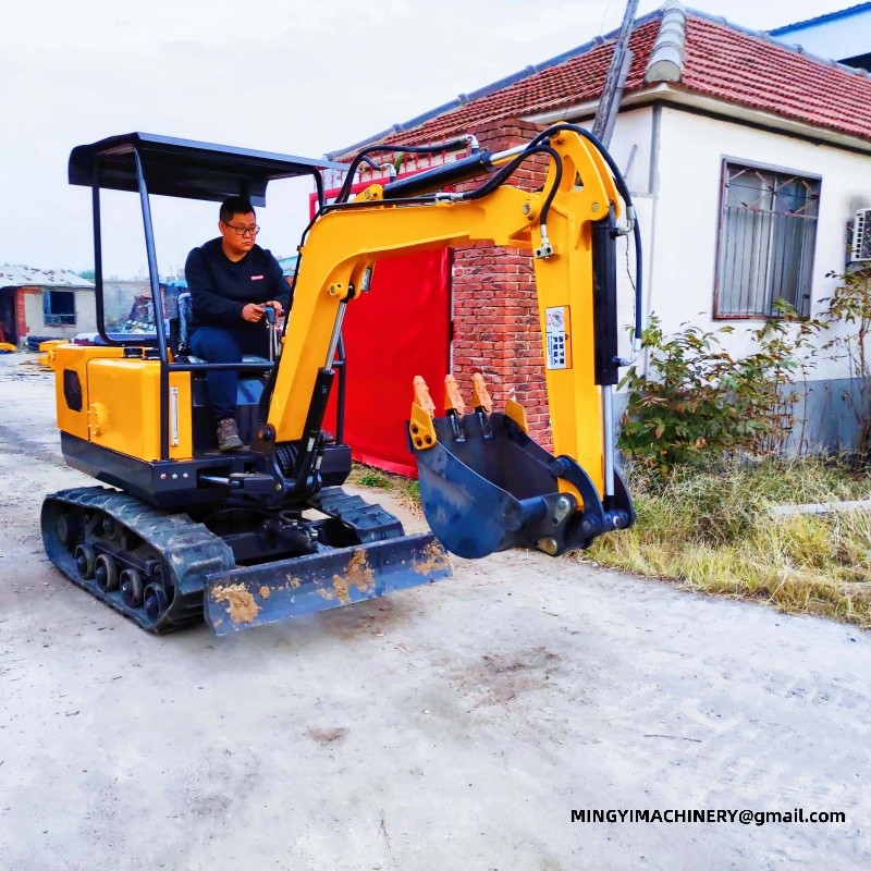 mini excavator for landscaping