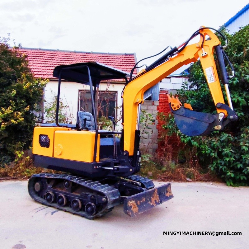 mini excavator for farming