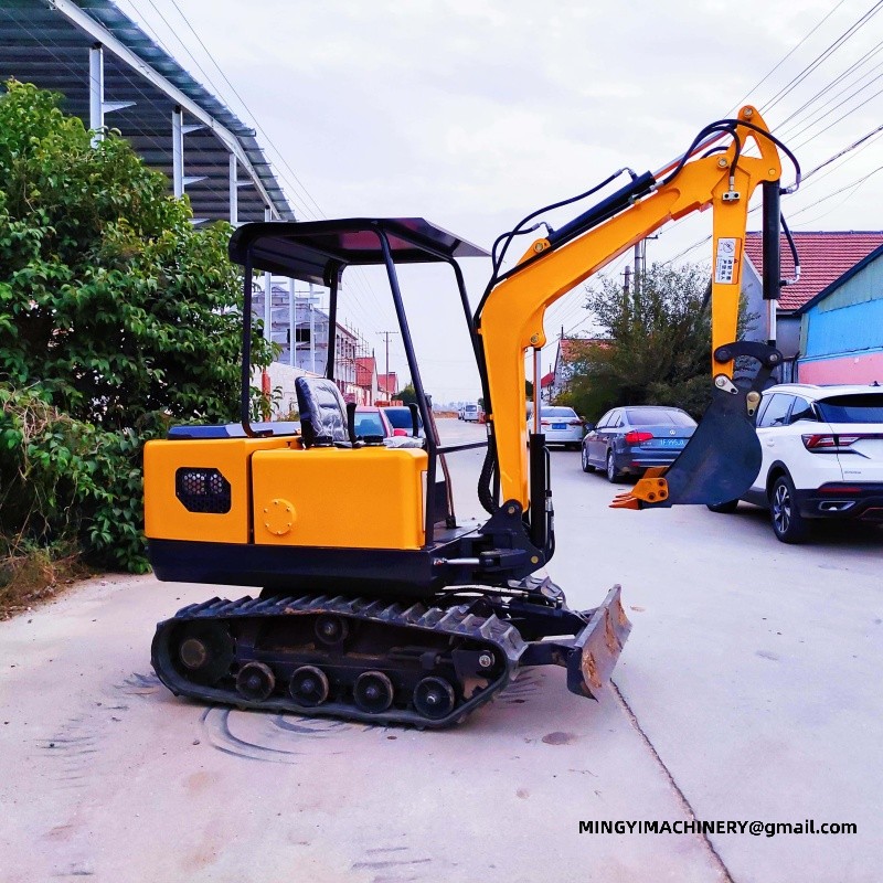 mini excavator for farming