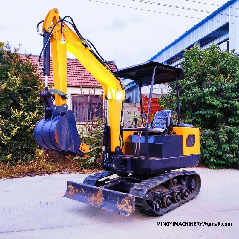 mini excavator for farming
