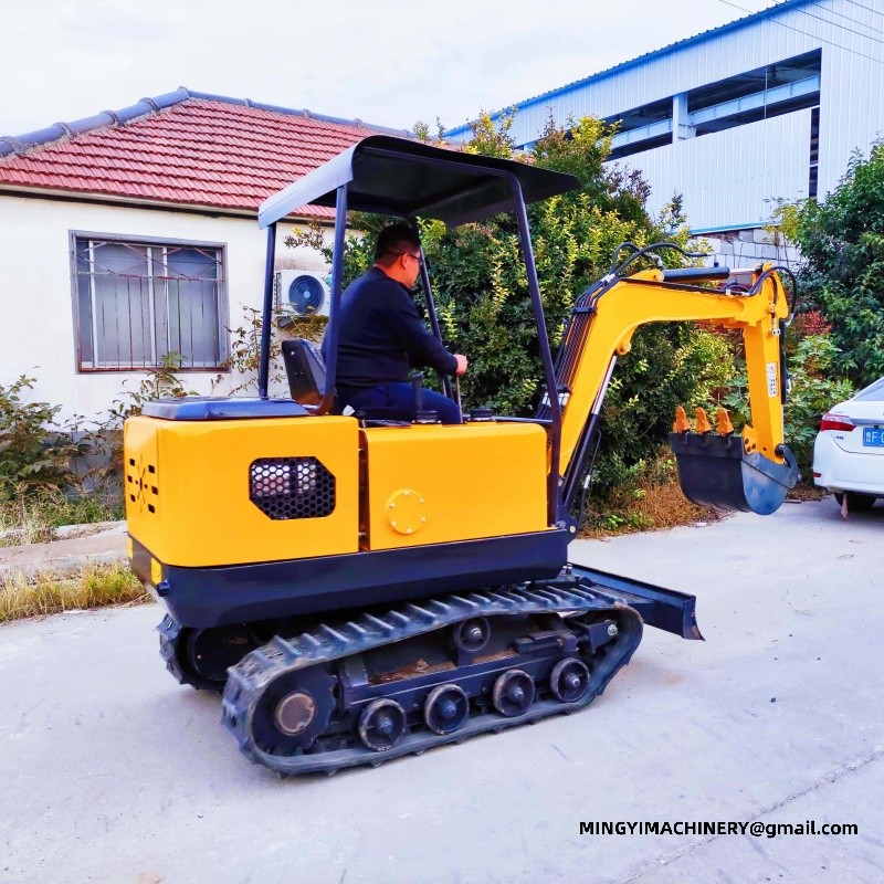 mini excavator for farming