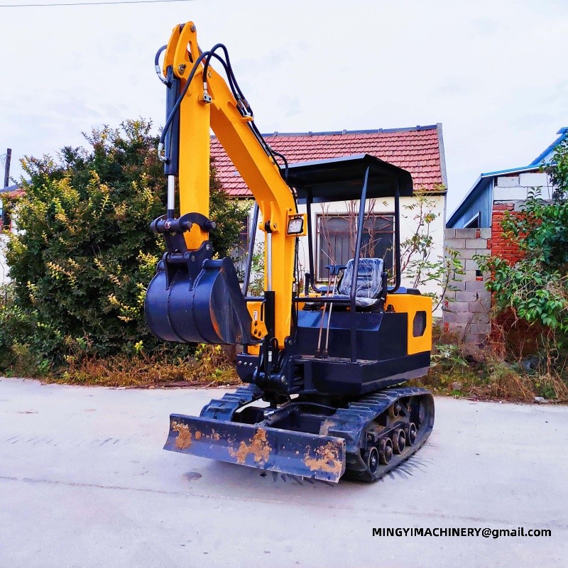 mini excavator for farming