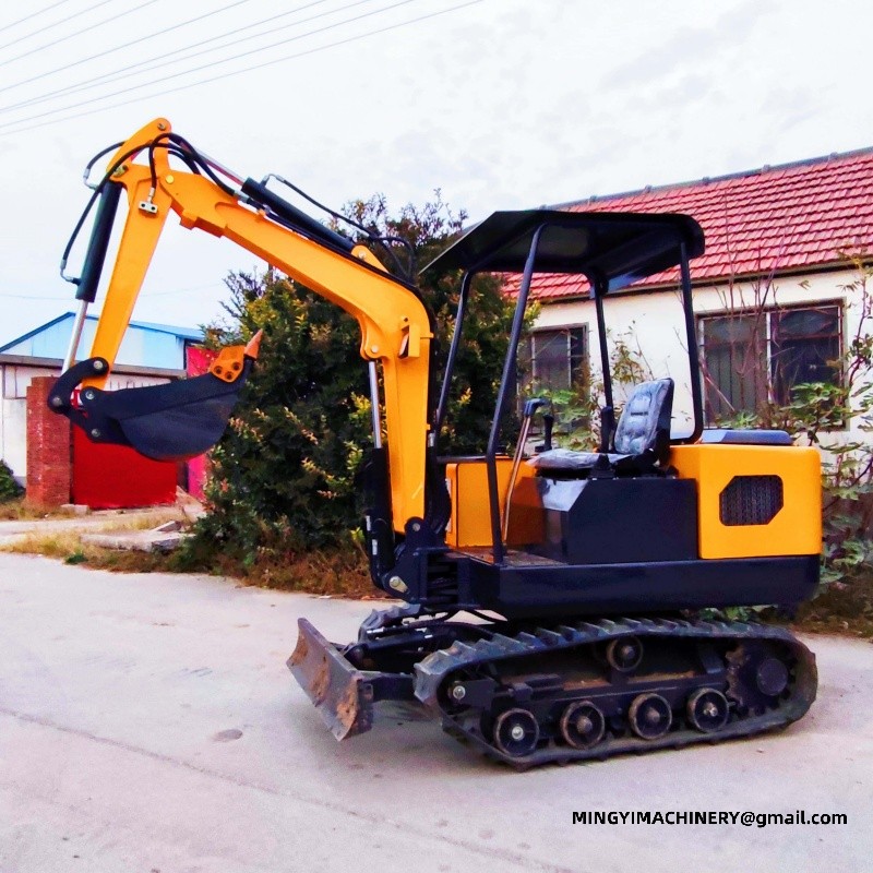 mini excavator for farming