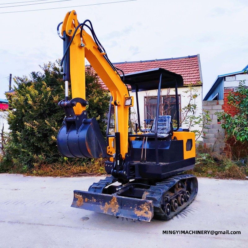 mini excavator for gardening