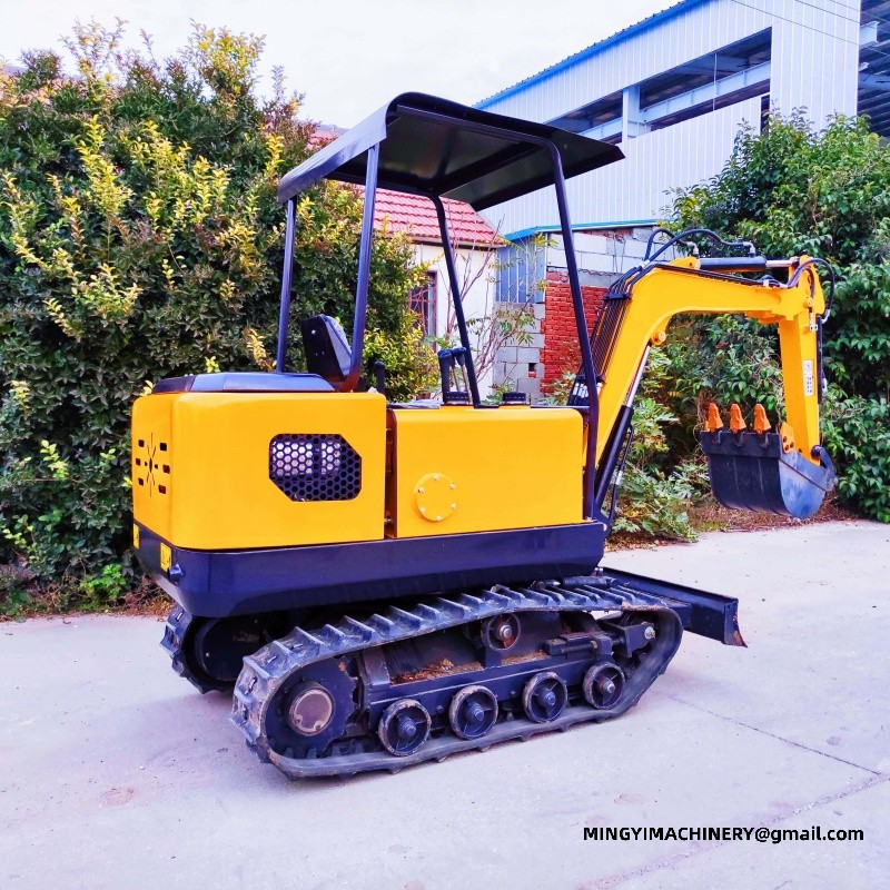 mini excavator for gardening