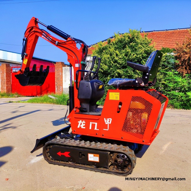 mini excavator for landscaping