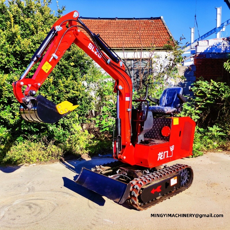 mini excavator for landscaping