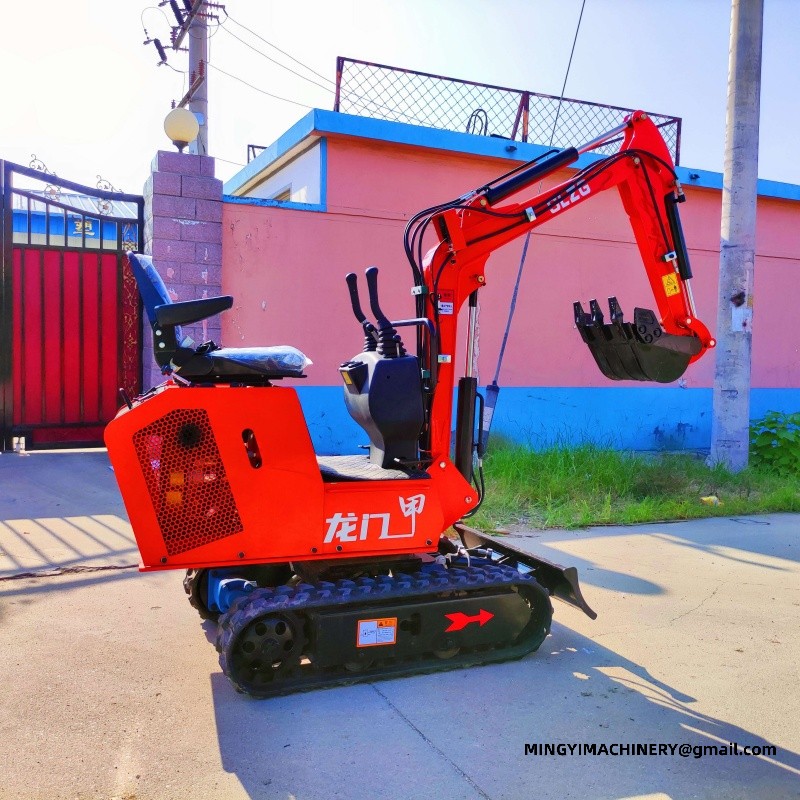 mini excavator for landscaping