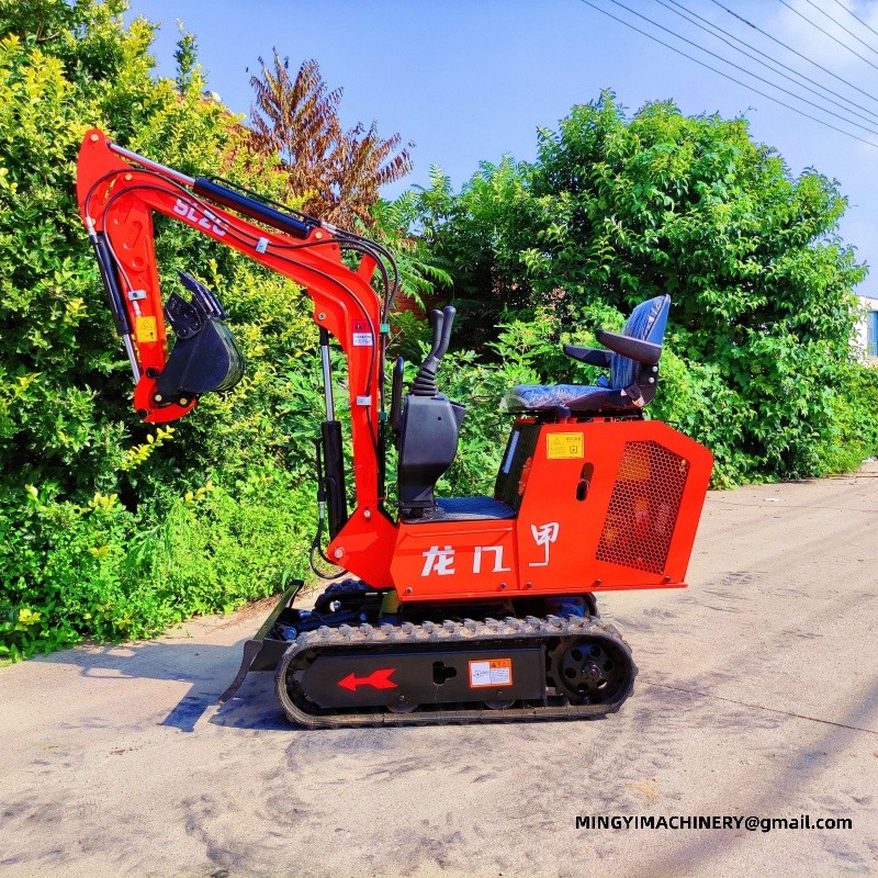 mini excavator for landscaping