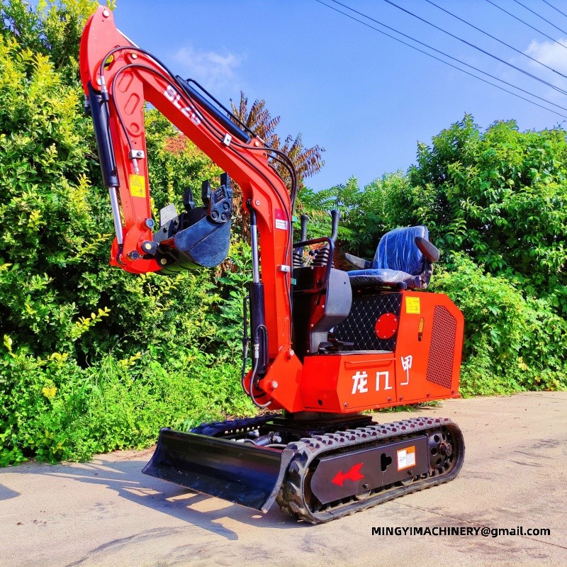 mini excavator for landscaping