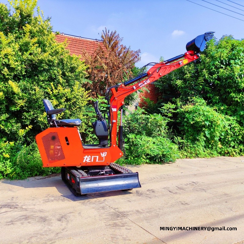 mini excavator for landscaping