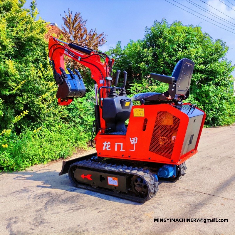 mini excavator for landscaping