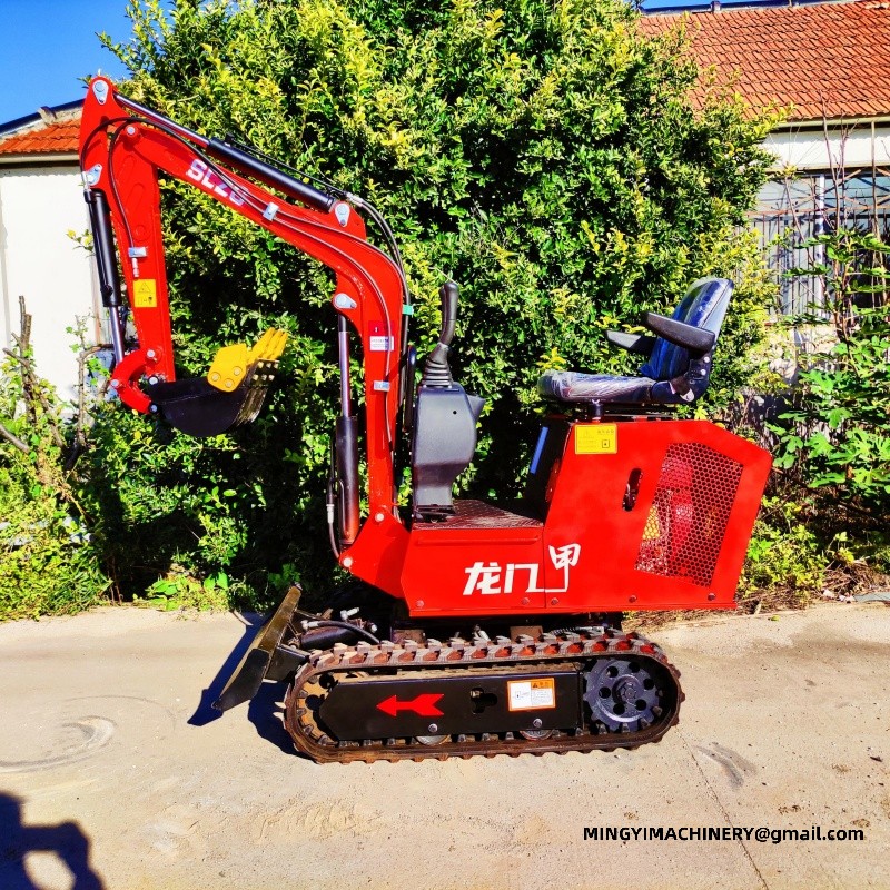 mini excavator for landscaping