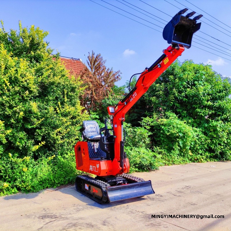 mini excavator for farming