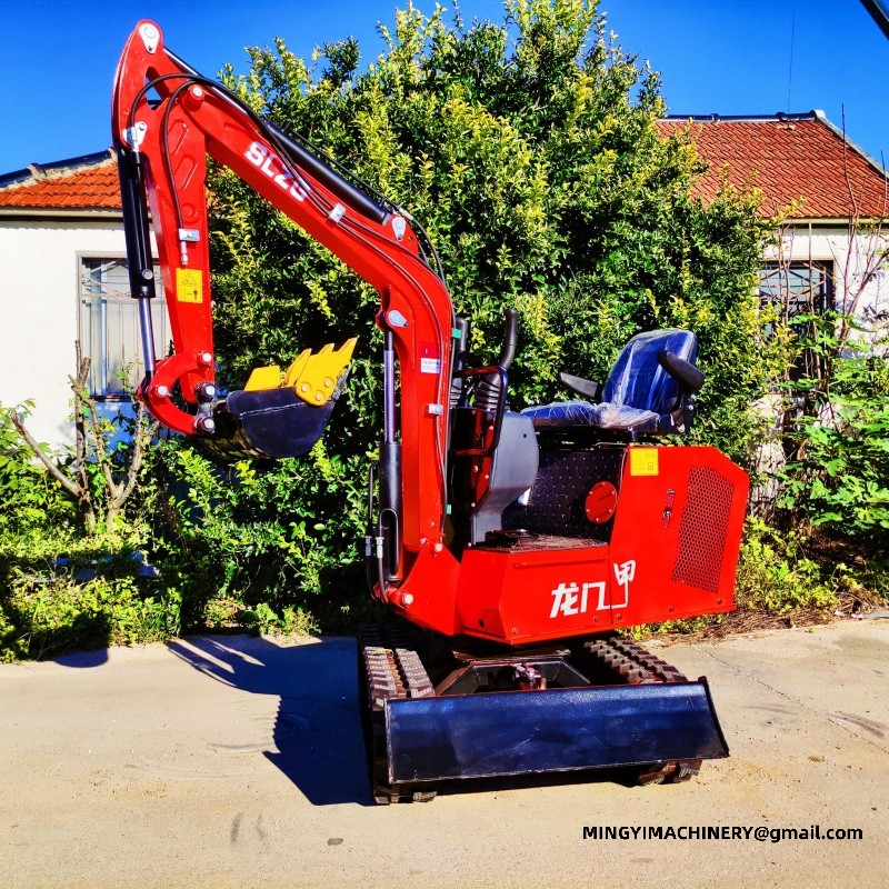 mini excavator for farming