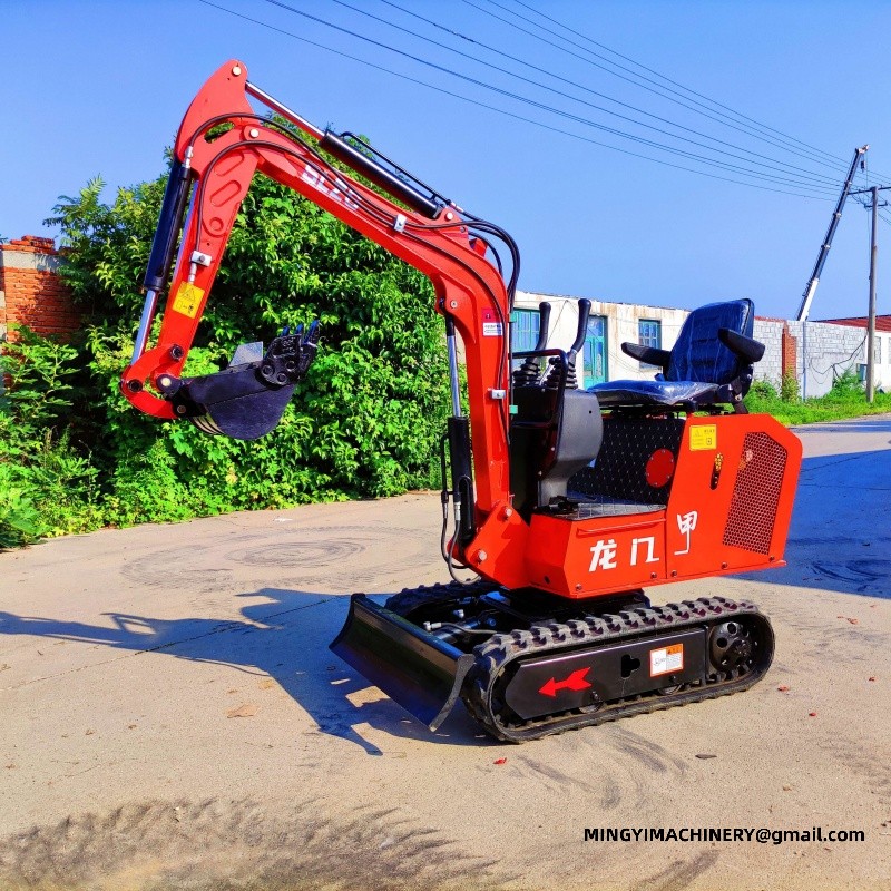 mini excavator for farming
