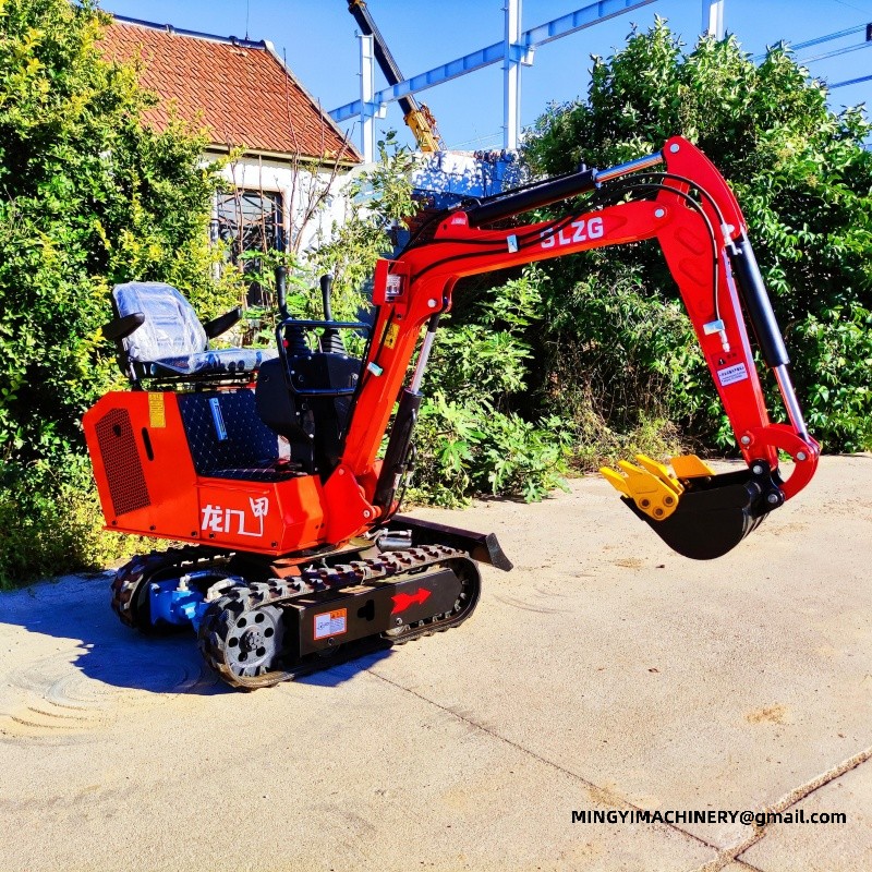 mini excavator for farming