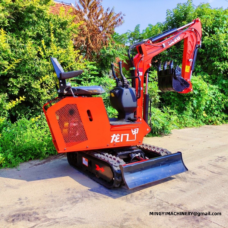 mini excavator for gardening