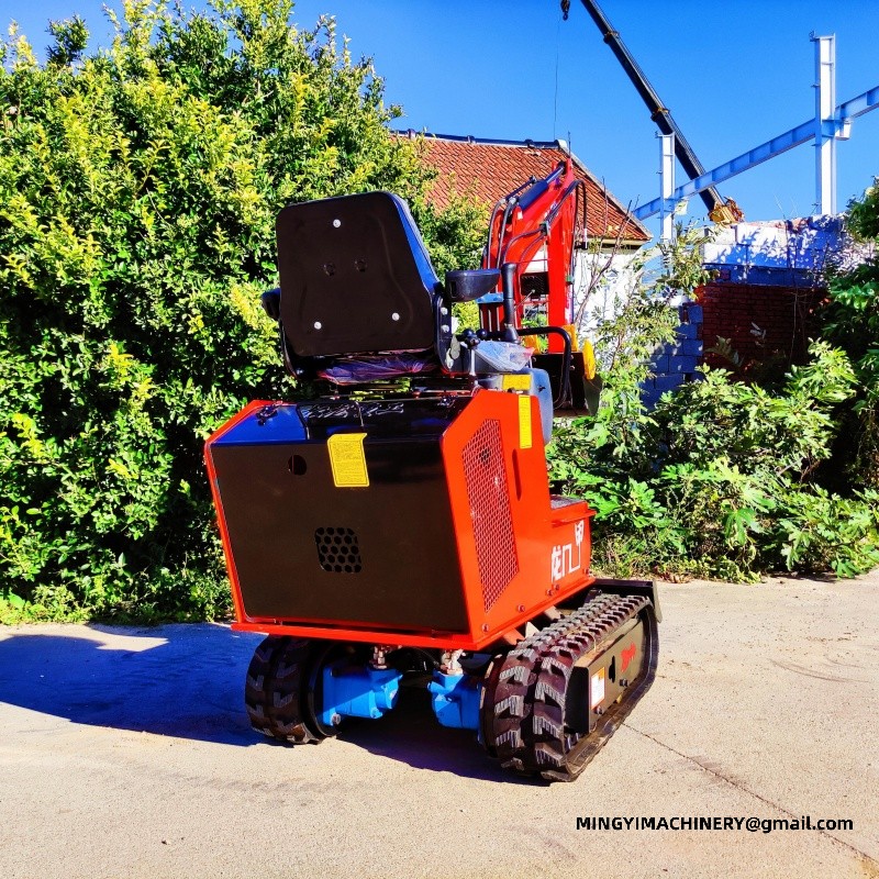 mini excavator for gardening