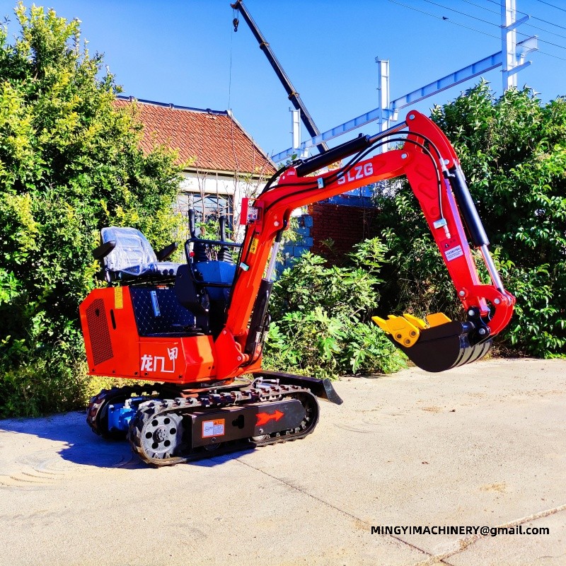 mini excavator for gardening