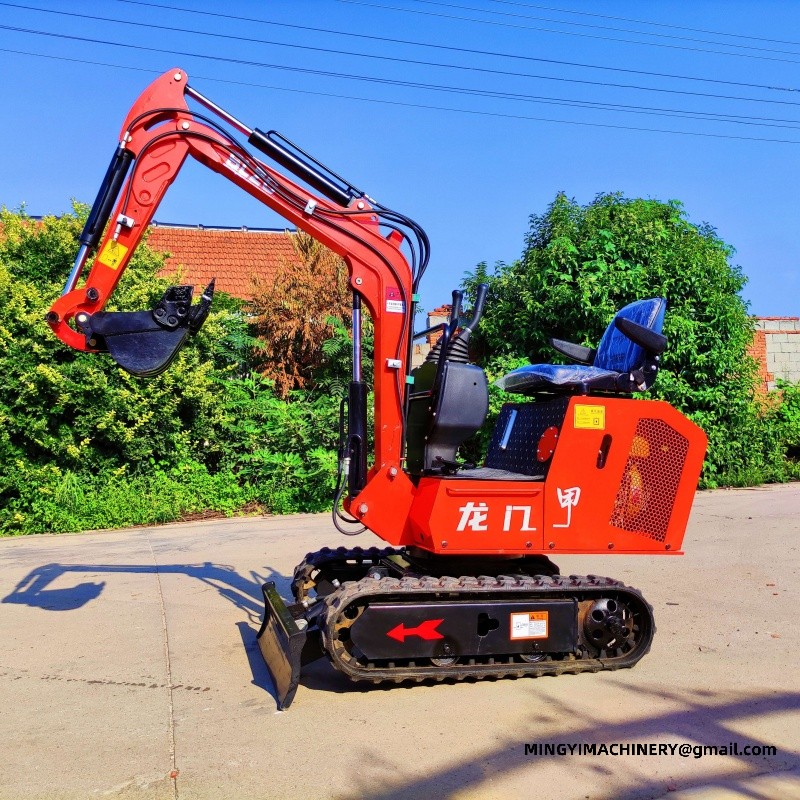mini excavator for gardening