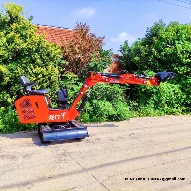 mini excavator for gardening