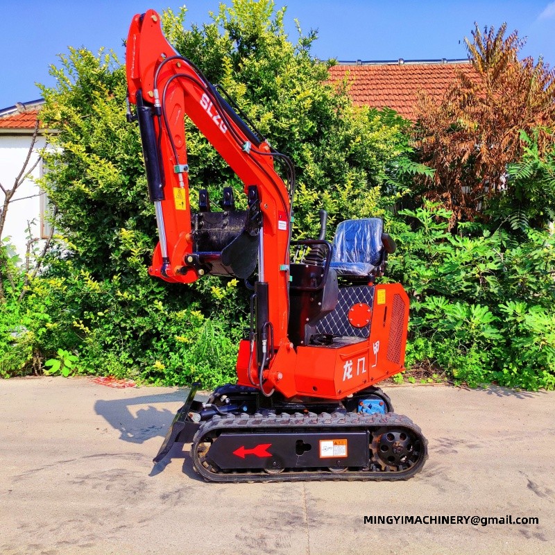mini excavator for utility work
