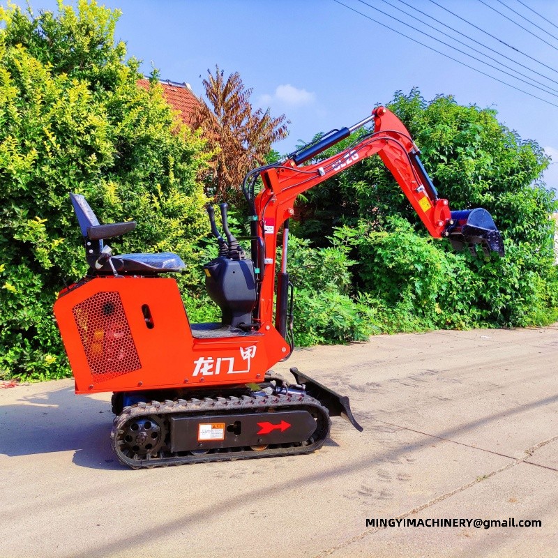 mini excavator for utility work