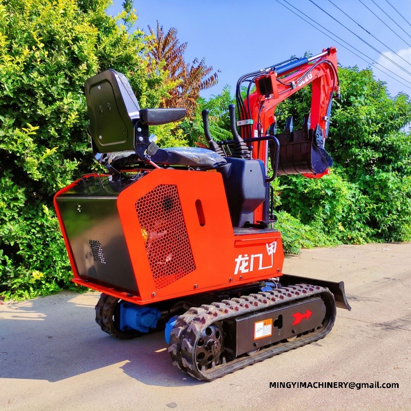 mini excavator for utility work