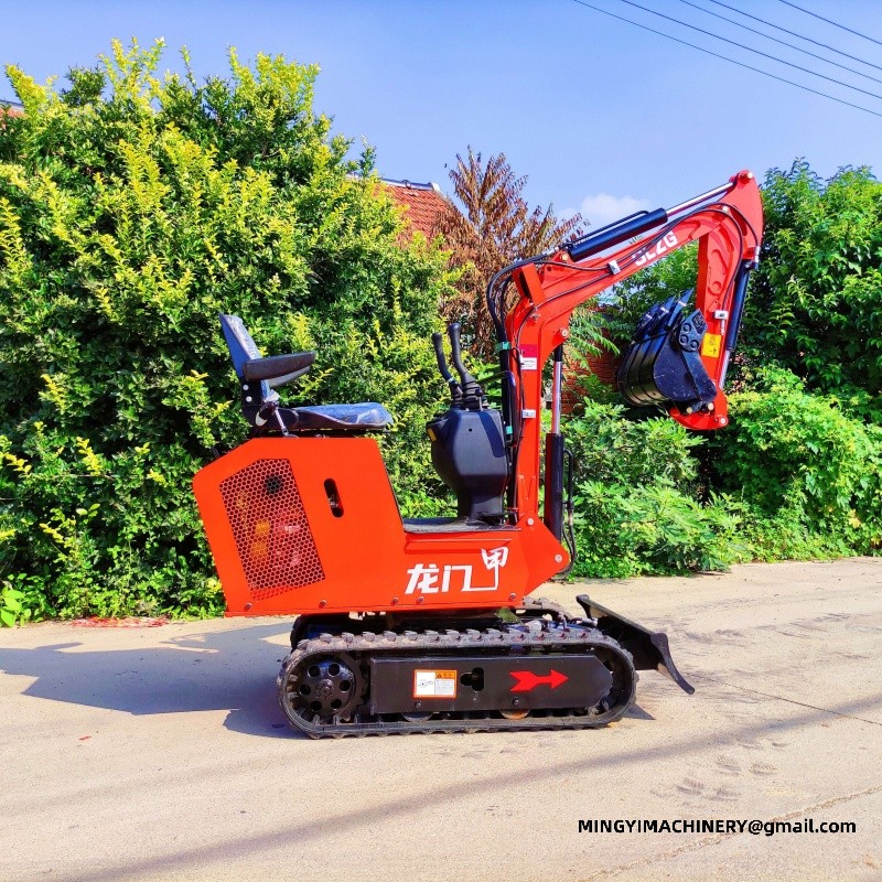 mini excavator for utility work