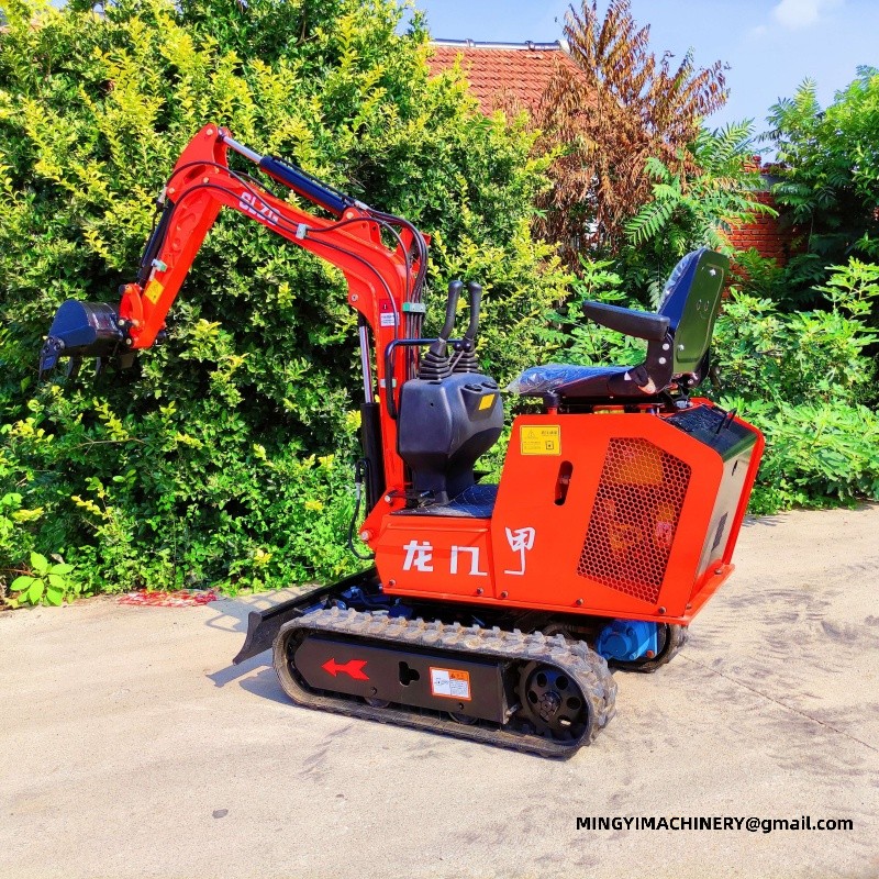 rubber track mini excavator