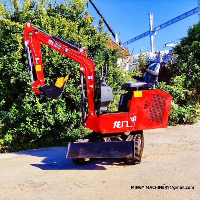 rubber track mini excavator