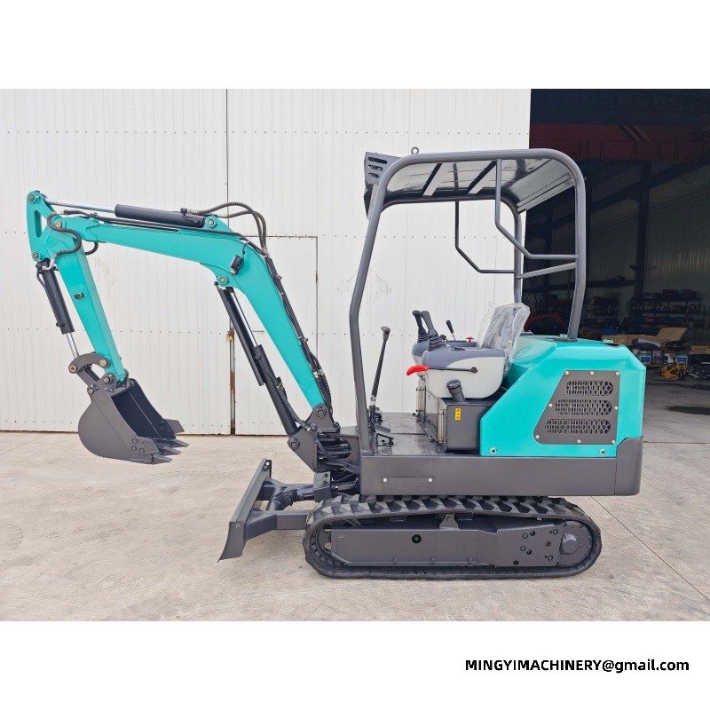 mini excavator for landscaping